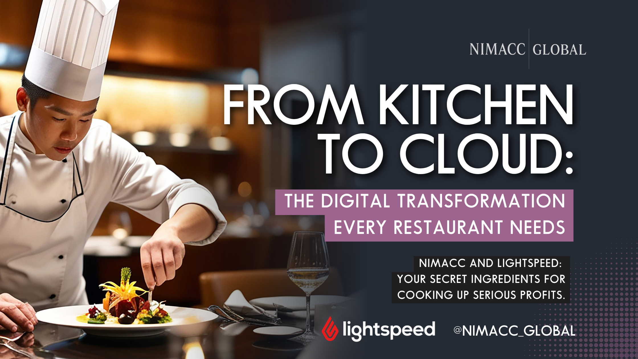 Chef carefully plating a fine dining dish in a professional restaurant kitchen with precision and artistic presentation