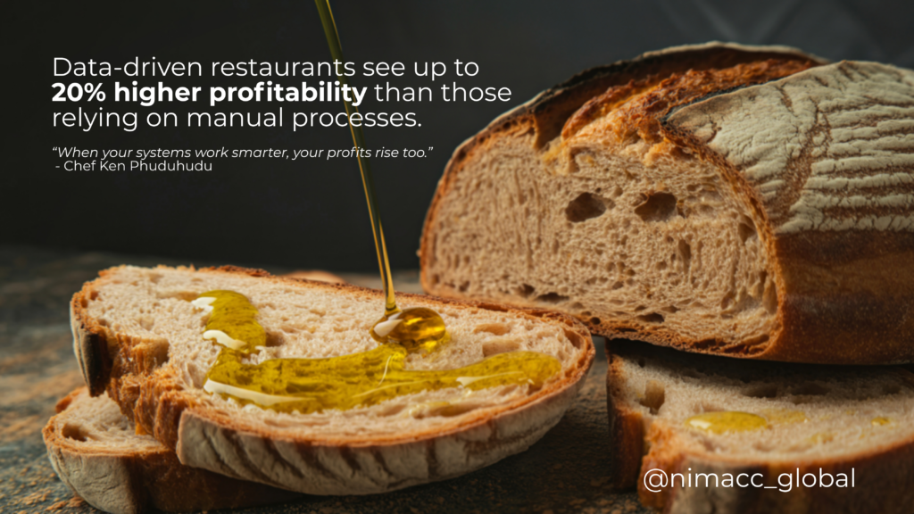 Freshly baked sourdough bread rising on a kitchen counter, symbolising business growth and increasing profits in the hospitality industry